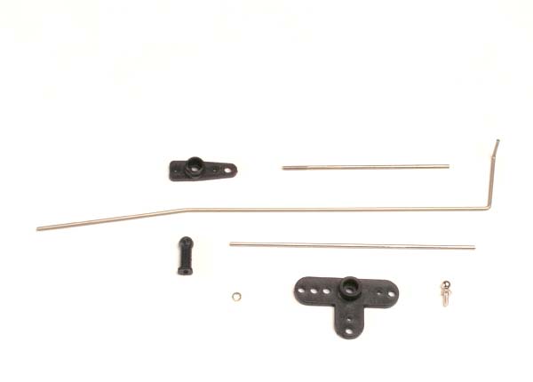 Traxxas 4968 Wires: brake, throttle, shift/ Servo Horns: throttle, brake & shift; ball screw and ball cup (shift shaft) - TRA4968
