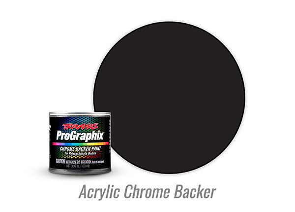 Traxxas 5044 Backing paint, ProGraphix, black, acrylic (100mL) - TRA5044