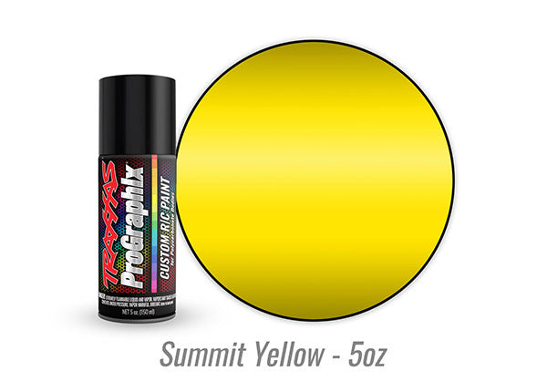 Traxxas 5053 Body paint, ProGraphix, Summit Yellow (5oz) - TRA5053