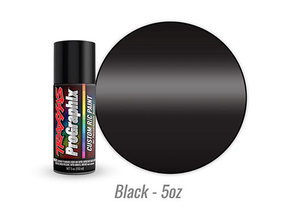 Traxxas 5055 Body paint, ProGraphix, black (5oz) - TRA5055