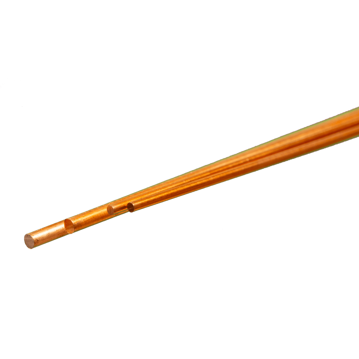 K&S Engineering Bendable Soft-Annealed Copper Rod -- Two Each 1/16" & 3/32" - KNS5071