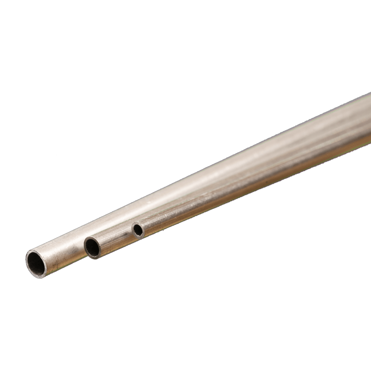 K&S Engineering Bendable Soft-Annealed Aluminum Tubing -- One Each 3/32", 1/8" & 5/32" - KNS5073