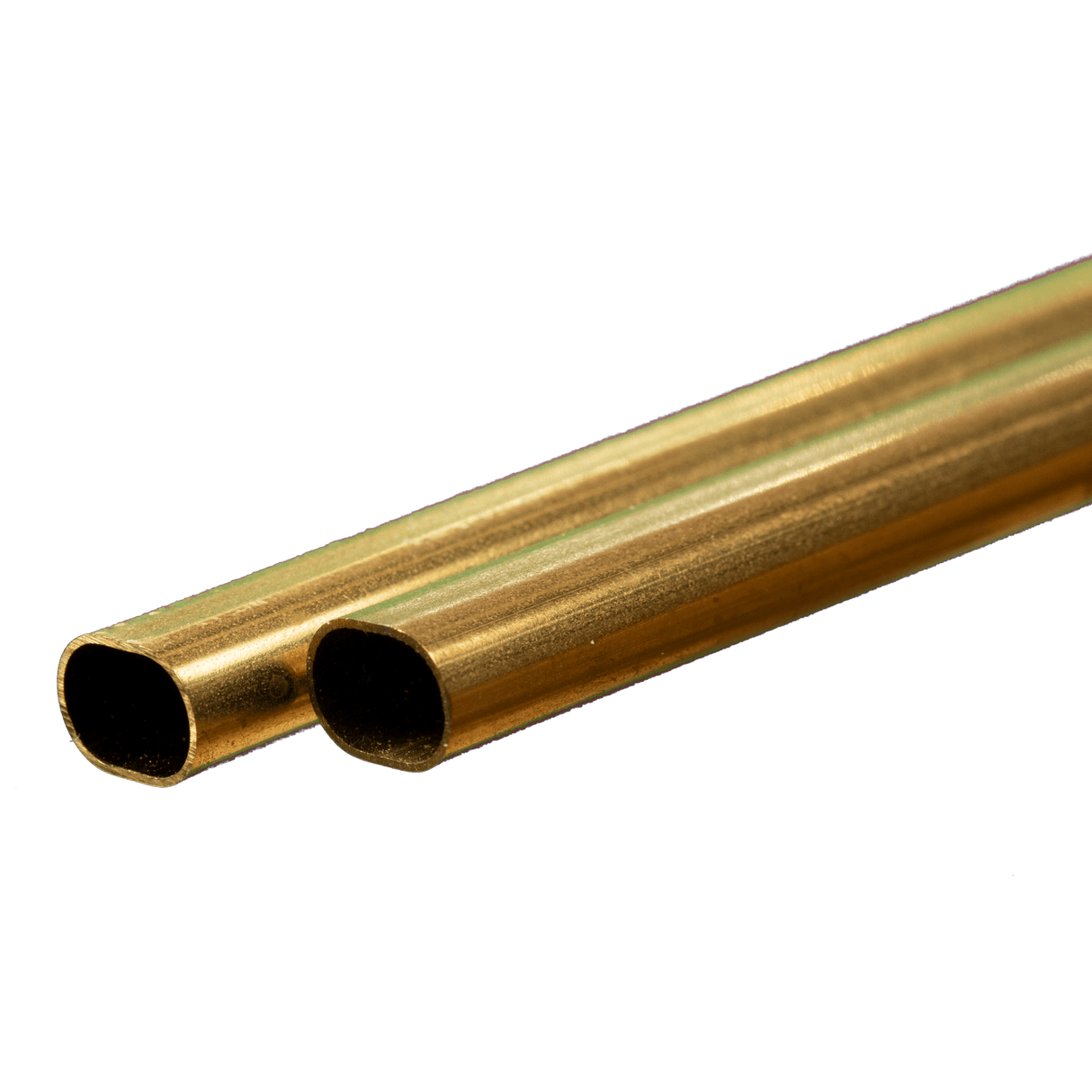 K&S Engineering Sm. Brass Oval Tube - KNS5094