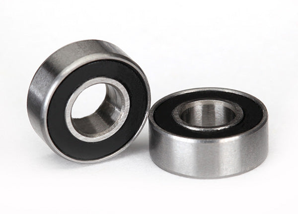 Traxxas 5116A Ball bearings, black rubber sealed (5x11x4mm) (2) - TRA5116A
