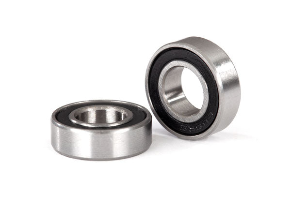 Traxxas 5118A Ball bearings, black rubber sealed (8x16x5mm) (2) - TRA5118A