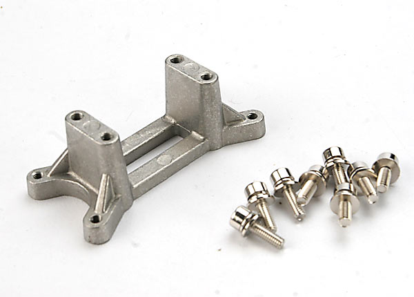 Traxxas 5160 Engine Mount , aluminum / 3x10 CS with Washers (8) - TRA5160