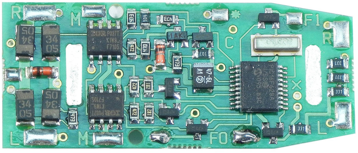 NCE Silent Running(TM) 1.3 Amp Decoder -- SW9-SR - 3 EFX for Life-Like SW8, SW9, SW900 & SW1200 - NCE 5240110