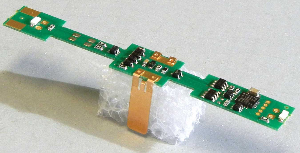 NCE N14K1 Drop-In Control-Only Decoder with Pre-Soldered Motor Clips -- Kato ES44, AC4400, C30-7, C44, Early SD40-2 & Snoot, SD40-45-70, Athearn F-F - NCE 5240167