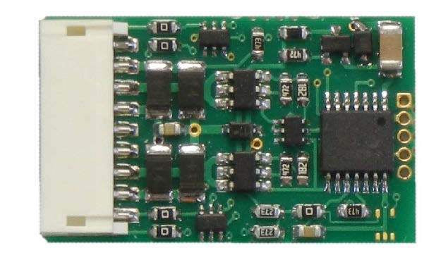 NCE HO Decoder, Wired D13J 4-Function 9-Pin 1A - NCE 5240174