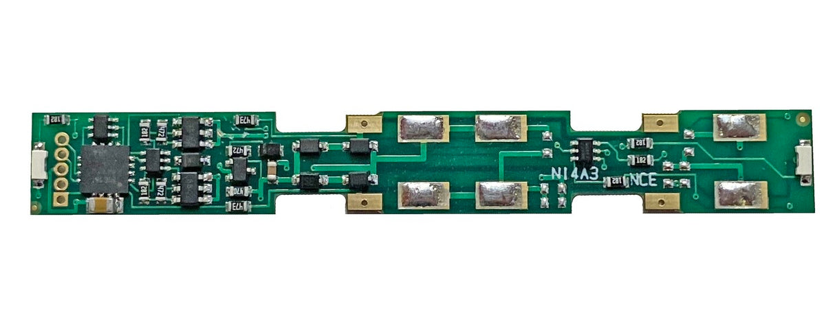 NCE N14A3 Board Replacement DCC Decoder -- Fits Atlas GP39-2, Intermounatin SD40-2 and Similar - NCE 5240181