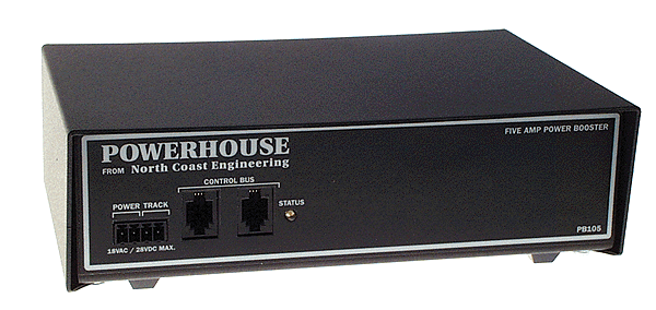 NCE PB105 5-Amp DCC Power Booster - NCE 5240003