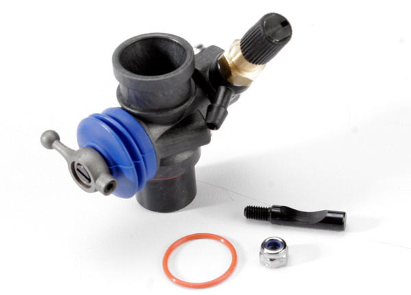 Traxxas 5252 Carburetor, Complete (minus air filter assy) (TRX 2.5, 2.5R composite slide) - TRA5252