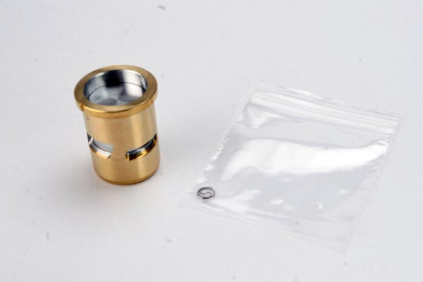 Traxxas 5290 Piston/sleeve (matched set), wrist pin clips (2) (TRX 3.3) - TRA5290