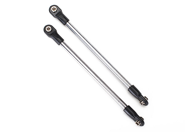 Traxxas 5318 Push rod (steel) (assembled with rod ends) (2) (use with long travel or #5357 progressive-1 rockers) - TRA5318