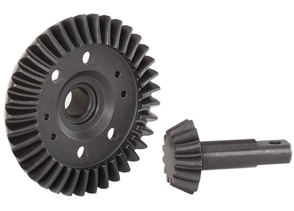 Traxxas 5379R Ring gear, Differential/ pinion gear, Differential (machined, spiral cut) (Front) - TRA5379R