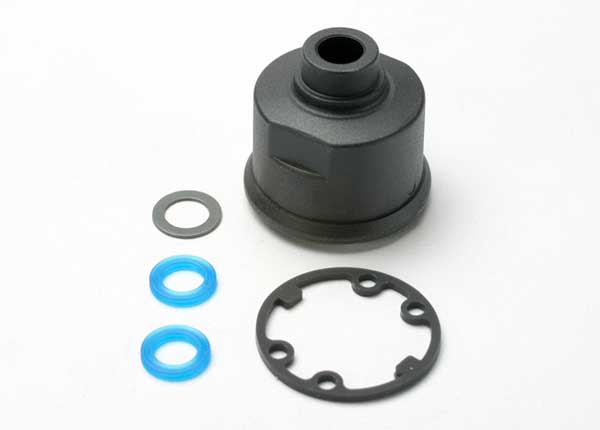 Traxxas 5381 Carrier, Differential/ x-ring gaskets (2)/ ring gear gasket/ 6x10x0.5 TW - TRA5381