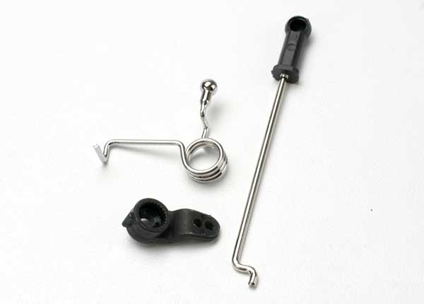 Traxxas 5392 Linkage, shift, Revo (includes: ball collar, spring, ball cup, Servo Horn, Linkage wire) - TRA5392