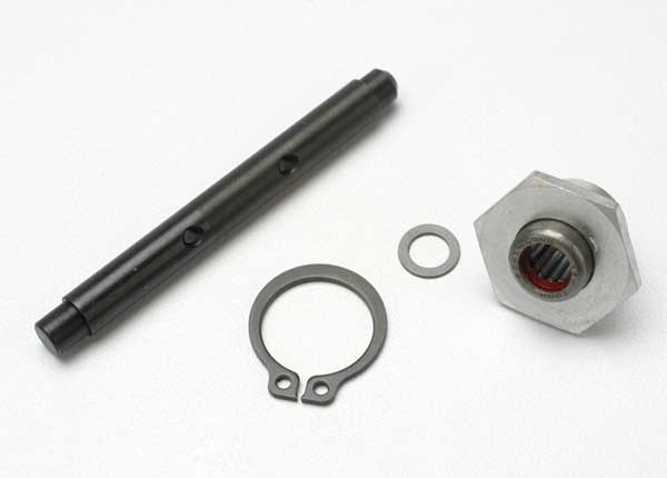 Traxxas 5393 Primary shaft/ 1st speed hub/ one-way bearing/ snap ring/ 5x8mm TW - TRA5393