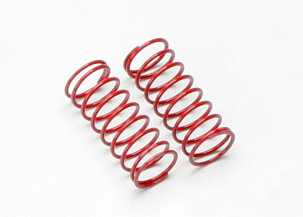 Traxxas 5433A Spring, shock (red) (GTR) (1.4 Rate double pink stripe) - TRA5433A