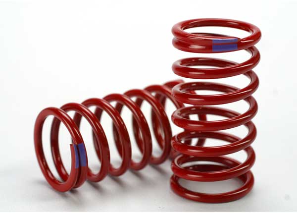Traxxas 5445 Spring , shock (red) (GTR) (6.4 Rate purple) (1 pair) - TRA5445