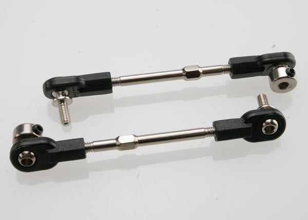 Traxxas 5497 Linkage, Rear Sway Bar (Revo/Slayer) (3x50mm turnbuckle) (2) (assembled with rod ends, hollow balls and ball stud) - TRA5497