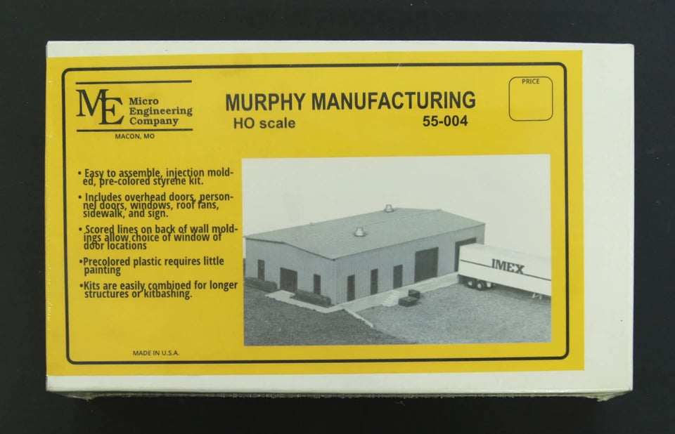 Micro Engineering 55-004 HO Murphy Manufacturing