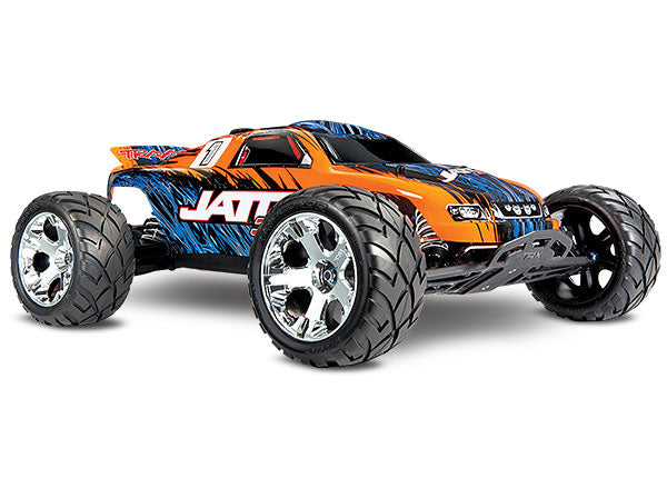 Traxxas 55077-3 Jato 3.3: 1/10 Scale 2-Speed Nitro Powered 2WD Stadium Truck - TRA55077-3-ORANGE