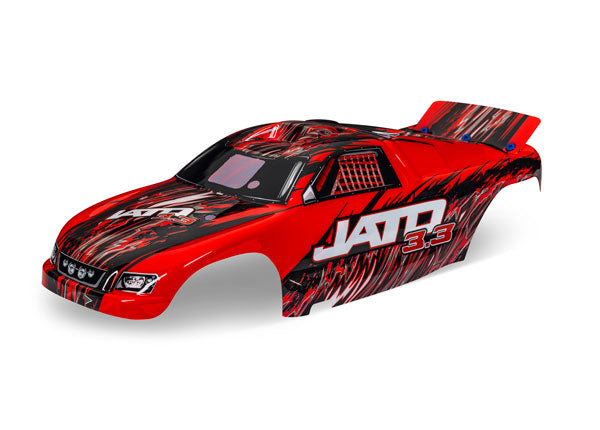 Traxxas 5511A Body, Jato, - Red (painted, decals applied)