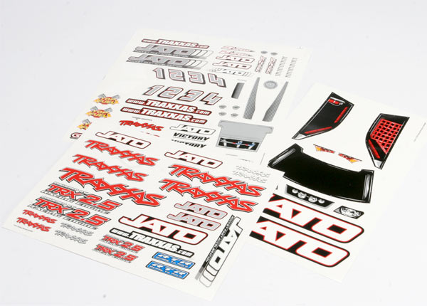 Traxxas 5513 Decal Sheet, Jato - TRA5513
