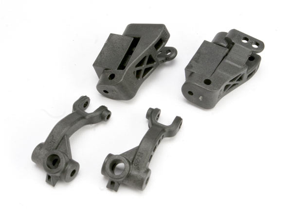 Traxxas 5536 Caster blocks, 25-degree (left & right)/ Steering blocks, 25-degree (left & right) - TRA5536