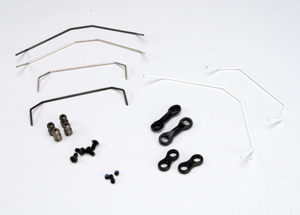 Traxxas 5589X Sway Bar kit (Front and Rear) (includes Sway bars and Linkage) - TRA5589X