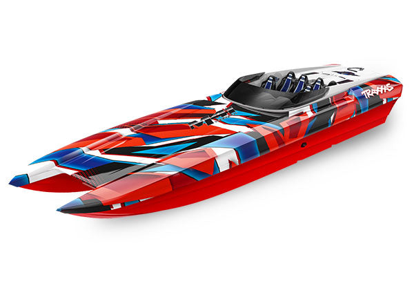 Traxxas 57046-4 DCB M41 WideBody: Brushless 40" Race Boat - Red