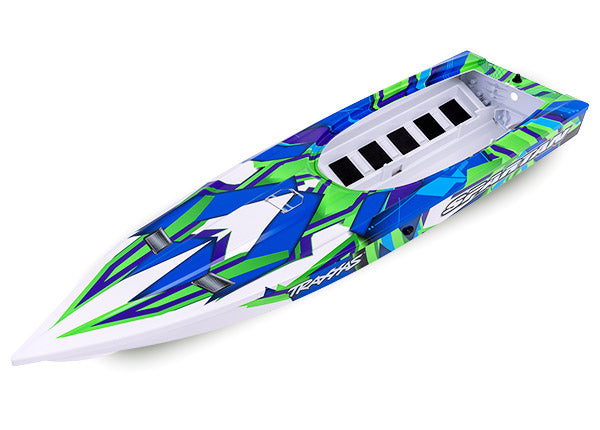 Traxxas 5737G Hull, Spartan, Green Graphics (fully assembled)