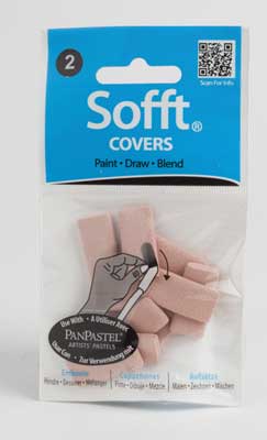 Panpastel Sofft Covers -- No.2 Flat pkg(10) - 574-62002