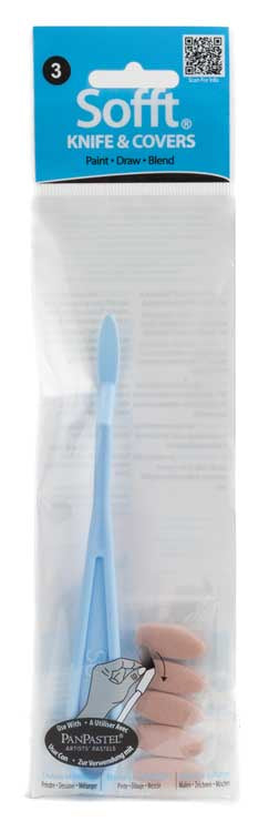 Panpastel Sofft Knife & Covers -- No. 3 Oval 1/5 - 574-65003