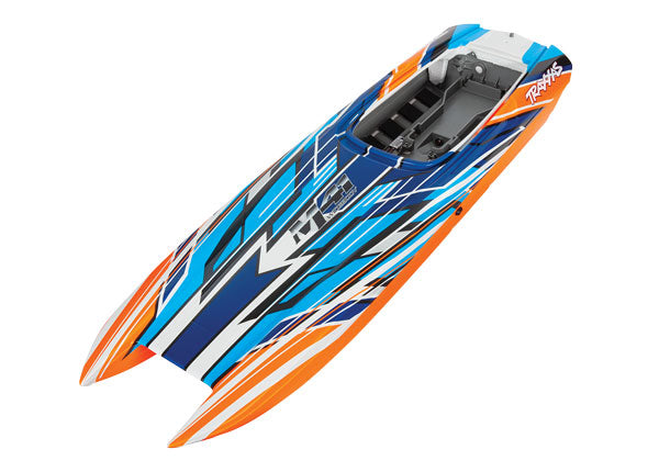 Traxxas 5786 Hull, DCB M41, orange Graphics (fully assembled)