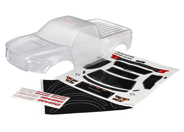 Traxxas 5826 Body , Ford Raptor , heavy duty (Clear , requires painting) / decals - TRA5826