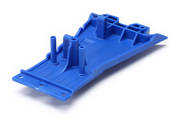 Traxxas 5831A Lower Chassis, low CG (blue) - TRA5831A
