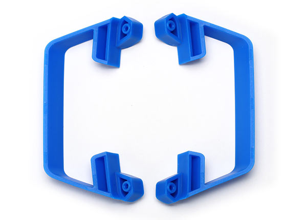 Traxxas 5833A Nerf Bars, low CG (blue) - TRA5833A