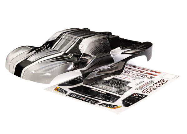 Traxxas 5851L Body, Slash 2WD, ProGraphix (Graphics are printed, requires paint & final color application)/ Decal Sheet