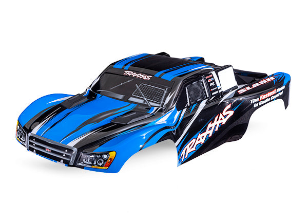 Traxxas 5855-BLUE Body Slash 4X4 - Blue