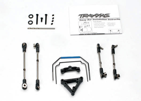Traxxas 5998 Sway Bar kit, Slayer (Front and Rear) (includes Front and Rear Sway bars and adjustable Linkage) - TRA5998