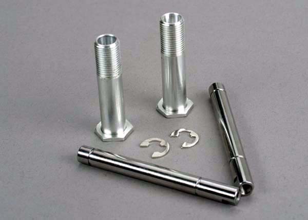Traxxas 6050 Bellcrank shafts (2) / E-clips (4) - TRA6050
