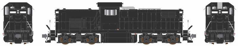 Bowser English HO Alco C415 - LokSound V5 and DCC -- Painted, Unlettered (black)