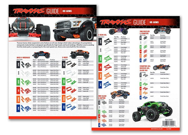 Traxxas 61919 HD SUSPENSION ARM FLYER 8.5X11