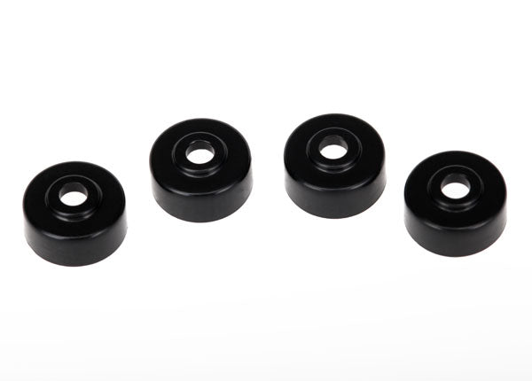 Traxxas 6234 Motor caps (4) (black) - TRA6234