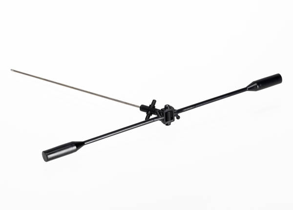 Traxxas 6323 FlyBar / main shaft , inner / rotor head , upper (assembled) - TRA6323