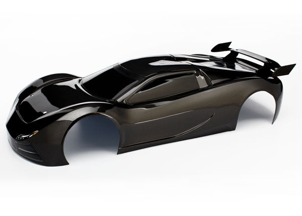 Traxxas 6411X Body, XO-1‚, black (painted, decals applied, assembled with wing) - TRA6411X