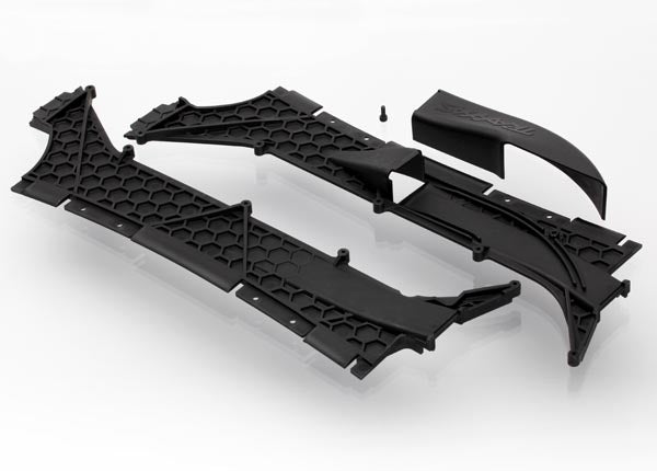 Traxxas 6420 Tunnels , left & right / vent cover / 3x8mm CS (1) - TRA6420