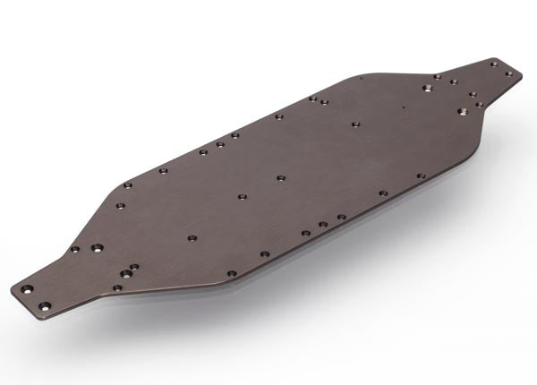 Traxxas 6422 Chassis , 6061-T6 aluminum (dark titanium anodized) - TRA6422